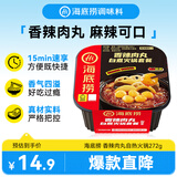 海底捞自热火锅 方便速食出游野餐便携无需热水 香辣肉丸272g