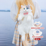 Chongker宠客淡三花猫背包仿真玩偶公仔毛绒玩具安抚送礼女生生日礼物