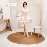 卡骆驰（CROCS）白鹿同款经典芭蕾鞋舒适轻便休闲鞋女鞋|211994 石英粉-6UR 35 (220mm)