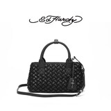 Ed Hardy2026新款手提包斜挎包女包轻奢洋派包包生日礼物送女友老婆 暗夜黑-大号