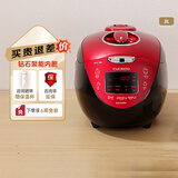 福库（CUCKOO）电饭煲韩国原装进口3升1-4人家用小型电饭煲IH加热智能预约中韩双语音不粘内胆高压力多功能饭煲 HV0665SR 3L
