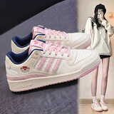 阿迪达斯（adidas）三叶草女鞋 2025秋季新款运动鞋缓震透气休闲鞋潮鞋轻便板鞋子女 KH5900/少女粉/主推 36