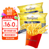 辛普劳香脆冷冻粗薯条 300g*2袋 空气炸锅 冷冻薯条 油炸小吃 粗薯条
