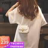 viney包包女包牛皮斜挎手机包洋气单肩链条包生日礼物高级感送女友老婆