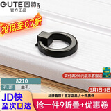 固特拉手柜门抽屉橱柜美式黑色把手现代简约欧式经典五金实心加厚 8210单粒