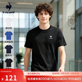 乐卡克法国公鸡2026年夏新品男女同款百搭多色短袖T恤L262UECTTS05抗菌