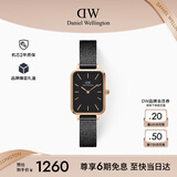 丹尼尔惠灵顿（DanielWellington）DW女士手表复古小方表轻奢小众石英腕表生日礼物送女友DW433