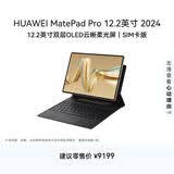 HUAWEI MatePad Pro 12.2英寸流金典藏版华为平板电脑双层OLED全面屏办公学生学习16G+1TB流金 SIM卡版
