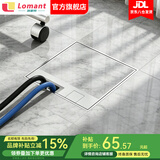 洛蒙特（Lomant）不锈钢地插纯平隐形地插座隐藏式嵌入式防水地插瓷砖大理石木地板 【100型】五孔