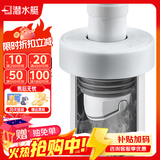 潜水艇防臭防反味神器密封塞圈洗衣机面盆菜盆道防虫防反水下水管连接口 50/75管径带芯防臭塞