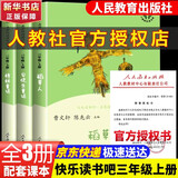 文轩人教版快乐读书吧三年级上下册全套伊索寓言中国古代寓言克雷洛夫寓言故事安徒生童话稻草人格林童话小学生课外书阅读书籍人民教育出版社必读 【三年级上册】安徒生童话+格林童话+稻草人