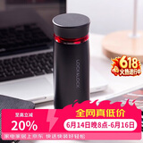 乐扣乐扣（LOCK&LOCK）菲特旋转盖轻量杯保温杯学生商务水杯450ml黑红 LHC4131BKR