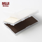 MUJI 聚丙烯 卡片盒 名片盒 约30枚收纳