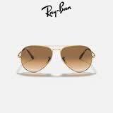 雷朋（RayBan）飞行员系列太阳镜男女款开车渐变墨镜防晒眼镜0RB3689