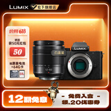 松下（Panasonic）Lumix G100D M43画幅相机 M43卡口 微单相机 无反数码相机 G100D+【12-60mm白盒】单镜套装