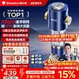 惠尔顿前置过滤器15T大通量过滤25微米反冲洗家用全屋净水器 实时自动清洗刮洗自来水防爆过滤器P0038pro 上门安装【15T-升级25微米精滤】