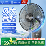 钻石牌（DIAMOND）壁扇挂壁式电风扇家用轻音墙壁扇商业餐厅壁挂式工业风扇大风力壁扇ZM 18英寸五叶遥控款【铜芯电机】 2年质保