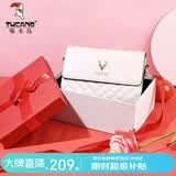 啄木鸟（TUCANO）女包2026新款包包牛皮斜挎女士轻奢小众腋下单肩包生日礼物送女生