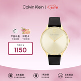 Calvin KleinCK手表永恒款皮表带时尚石英女表女25200008【520礼物】