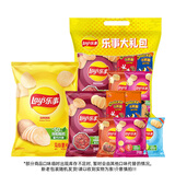 乐事（Lay's） 薯片休闲零食膨化食品原味袋装薯片 膨化食品多种口味组合 乐事精装零食包259g