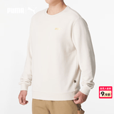 彪马（PUMA）卫衣男 2026新年款红色礼物马年本命年保暖潮流运动休闲套头衫男 雪白色/毛圈内里/68%棉32%聚酯纤维 M 175【推荐体重120-140斤】