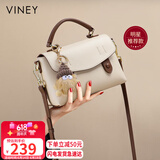 viney【赵晴同款】包包女包牛皮剑桥包轻奢斜挎生日礼物品牌送女友老婆
