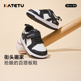 卡特兔婴儿学步鞋秋季新品宝宝童鞋幼儿园小白鞋2-9岁儿童板鞋X1CG010