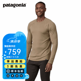 巴塔哥尼亚（Patagonia） 男士秋冬户外保暖舒适透气C3功能内衣上装Cap Mw Crew C3 44427 SBDY L 180/185(CM) 76/85(KG)