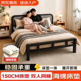 全品屋(免安装)折叠床单人床午休床午睡床家用医院陪护海绵床垫行军床