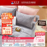 富安娜法兰绒四件套冬季防静电床品加厚保暖床单被套双人加大230*229cm