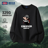GENIOLAMODE森马集团卫衣男士秋季2026新款圆领潮牌休闲青年男士套头长袖t恤