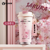 Vanow保温杯女士生日礼物咖啡杯子水杯高颜值女款女生教师节