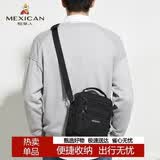 稻草人男随身旅行单肩斜挎包手机背包骑行时尚通勤挂包大容量生日礼物