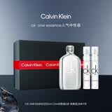 Calvin Klein ck香水Q香小样礼盒(CKONE浓10ml+1.2ml*2+80回购券)节日礼物