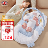 乐韵宝（leyunbaby）婴儿床中床新生宝宝仿生床斜坡枕垫睡觉可移动便携式防压防惊神器