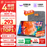 雕塑家 便携式显示器15.6英寸便携屏 显示屏扩展屏 电脑手机笔记本 PS4/5 Switch副屏一线直连MF16LC