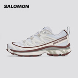 萨洛蒙（Salomon）男女款 城市轻户外舒适透气潮流穿搭日常休闲运动鞋 XT-6 EXPANSE 苦巧克力色 492020 41 (UK7.5丨 41 1/ 3)