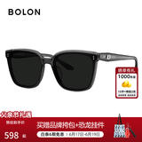 BOLON暴龙眼镜【父亲节礼物】百搭黑超墨镜男方框太阳镜女偏光镜BL3203 C12 透灰色-偏光
