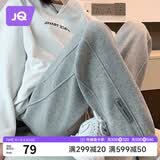 婧麒（JOYNCLEON）孕妇裤春夏外穿休闲运动裤小个子大码卫裤 浅灰 XXL jyk28218
