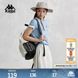 卡帕（Kappa）背靠背t恤短袖修身2026新款夏季休闲纯棉半袖运动显瘦K0E42TD01D