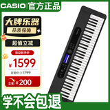 卡西欧（CASIO）电子琴CTS410黑色力度感应键盘专业演奏教学娱乐61键电子琴