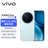 vivo X300 Pro 12GB+256GB 自在蓝 蔡司2亿APO超级长焦 蓝图影像双芯 5年持久流畅OriginOS 6 AI手机