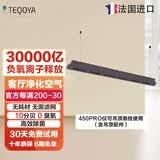 得康氧法国进口得康氧除菌空气净化器负离子发生器负氧离子机氧吧除甲醛异味无耗材除二手烟 450pro黑色（吊顶立式两用）