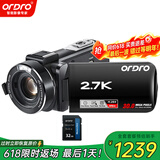 欧达（ORDRO）Z82摄像机高清专业直播录像机数码摄像机便携手持DV 10倍光学变焦 120倍智能变焦 vlog短视频