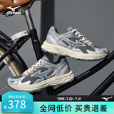 美津浓（MIZUNO）RACER S 吴曦同款跑鞋男女缓震透气休闲慢跑鞋 19/渣渣灰 41 (265mm)