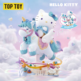 TOP TOY三丽鸥凯蒂猫hellokitty碎钻星河大体拼装积木玩具女孩生日礼物