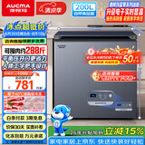 澳柯玛（AUCMA）蓝擎系列200升单温家用减霜小冰柜冷藏冷冻电控冰箱一级BC/BD-200DHX 以旧换新