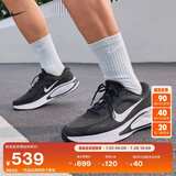 耐克男子公路跑步鞋秋季缓震反光运动NIKE JOURNEY RUN FN0228 001黑/白/煤黑 40