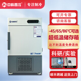 中科西冷零下60度超低温冰箱-80实验小容量立式冰柜40试剂标本疫苗科研试验干冰菌种柜 商用海鲜冷冻冷柜 DL38普通款（550×675×960 -65度(-25度至-65度可调)
