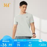 361°短袖男夏季速干衣运动跑步宽松健身休闲男士t恤衣服652524113H-2